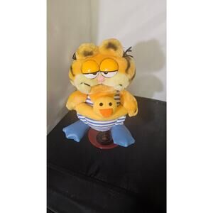 Rare Vintage Scuba Diver Garfield Plush Toy by Dakin Ducky Float 1978-1981